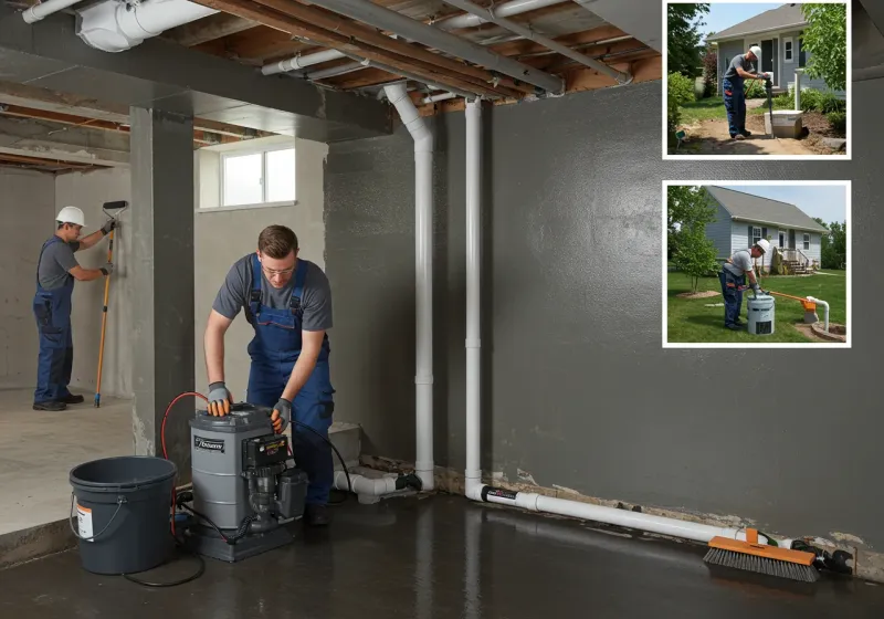 Basement Waterproofing and Flood Prevention process in Paoli, IN